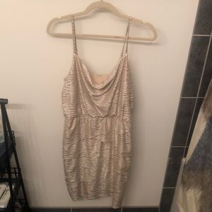 Nordstrom “Laundry” Gold Dress